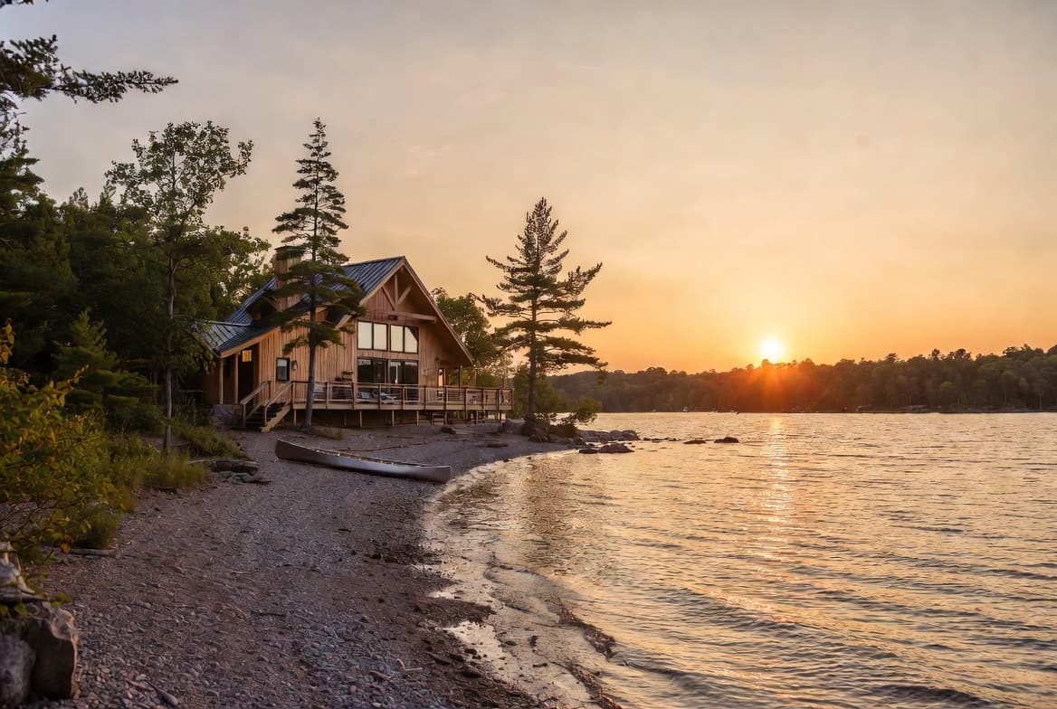 Waterfront cottage on Grand Lake — photo 1