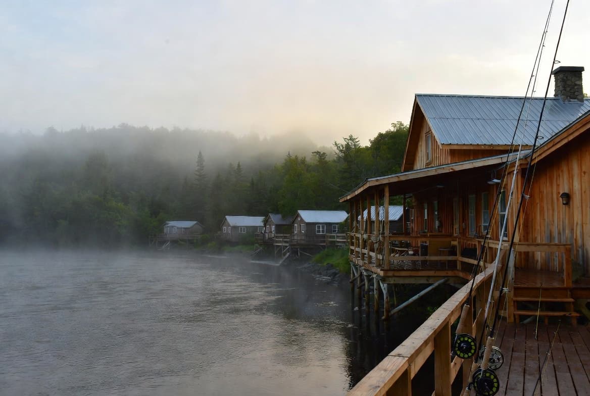Salmon camp on the Miramichi — photo 1